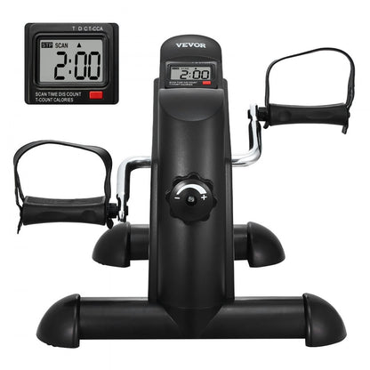 HY-F6006 - Compact Under Desk Exercise Bike with LCD Display and Adjustable Resistance