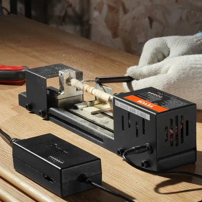 HS001 - Compact VEVOR Mini Lathe Machine, 2.76" x 6.3", 96W Power