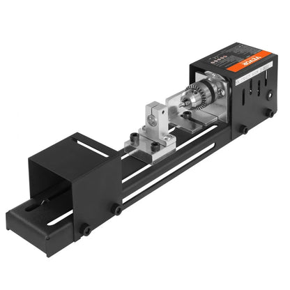 HS001 - Compact VEVOR Mini Lathe Machine, 2.76" x 6.3", 96W Power