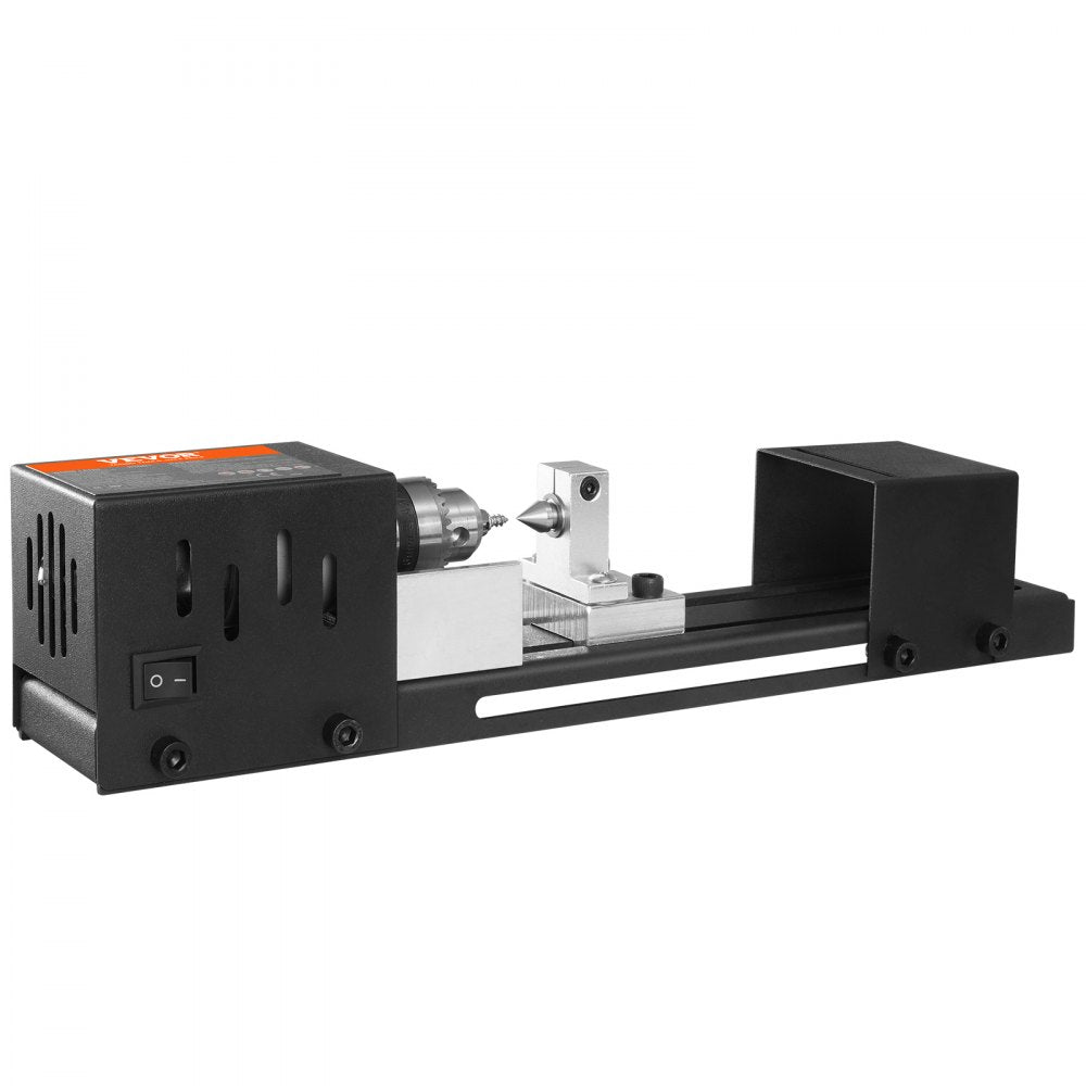 HS001 - Compact VEVOR Mini Lathe Machine, 2.76" x 6.3", 96W Power