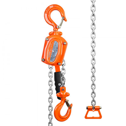 010736872582 - 1100 lbs Capacity Manual Lever Chain Hoist for Heavy Lifting