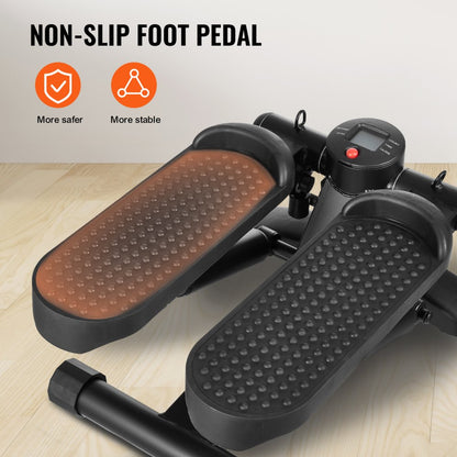 RB-SP03 - Mini Stepper with Resistance Bands and Digital Display