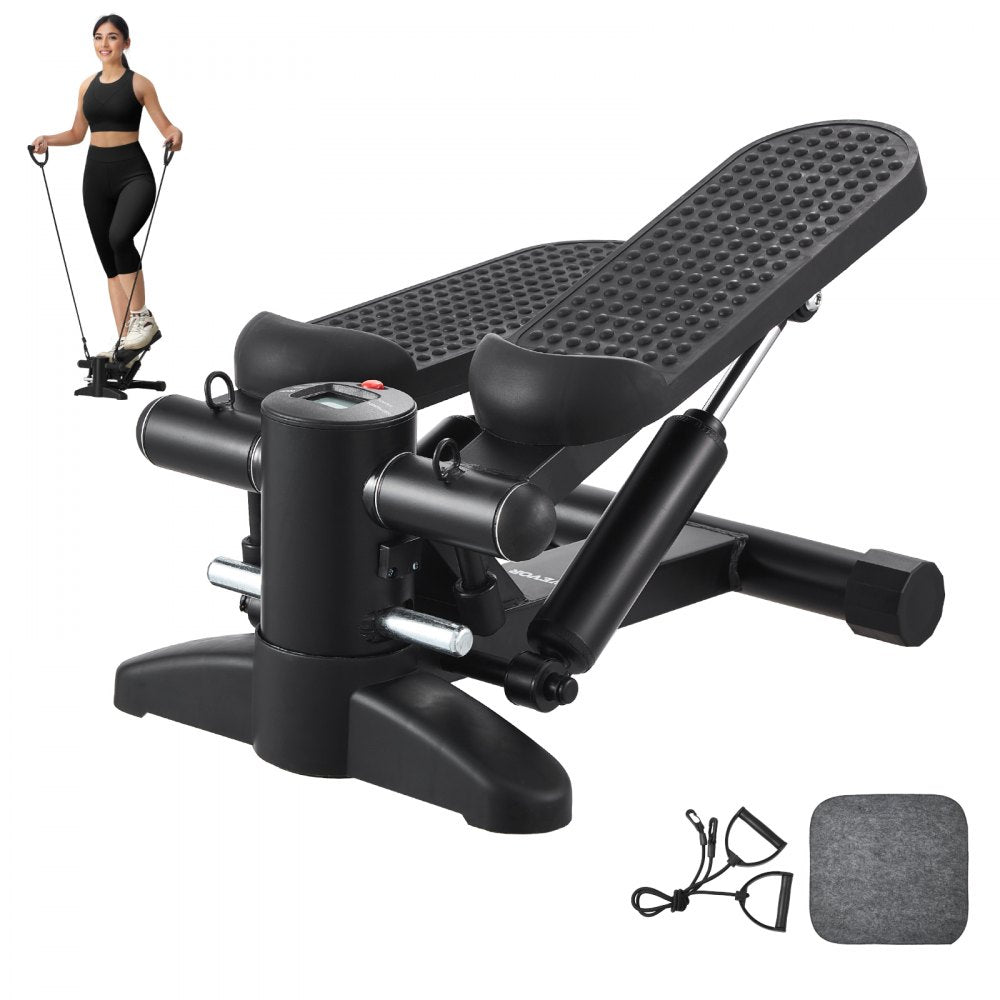 RB-SP03 - Mini Stepper with Resistance Bands and Digital Display