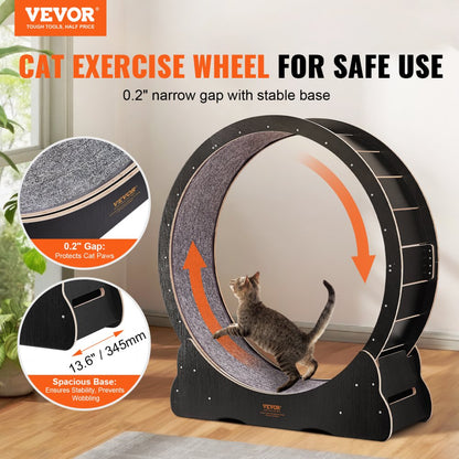 4.0 XL - Durable Cat Exercise Wheel, Indoor Treadmill for Pets Up to 25 lbs