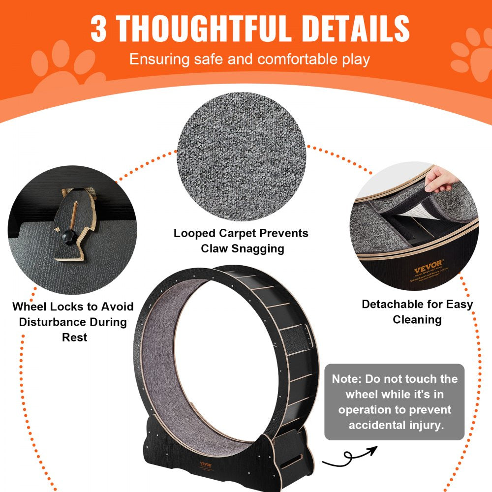 4.0 XL - Durable Cat Exercise Wheel, Indoor Treadmill for Pets Up to 25 lbs