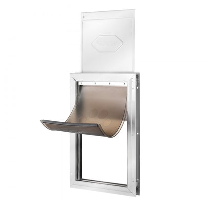 CWM01-M - Durable Aluminum Pet Door with Weatherproof PVC Flap