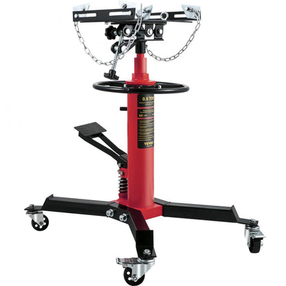 1100REDJACK - 1100 lbs Heavy-Duty Hydraulic Transmission Jack with Adjustable Tray
