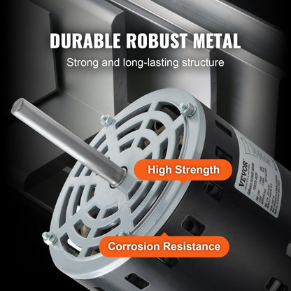 010774062575 - 1/2HP 48 Frame Blower Motor, 3.4" Shaft, CW/CCW Rotation