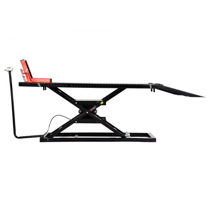 JL-M03804 - Adjustable Motorcycle Lift with Security Pin, 1500lb Capacity