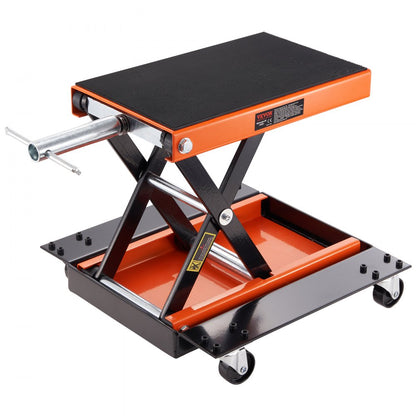 M110203 - 1100 lbs VEVOR Scissor Lift for Motorcycles & ATVs, Compact Design