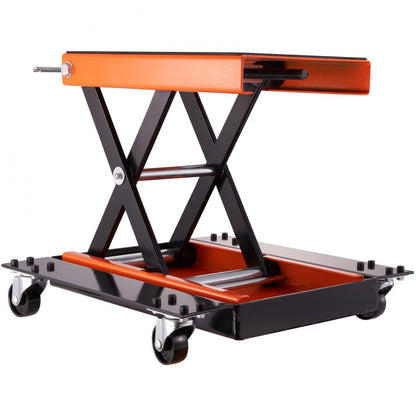 M110203 - 1100 lbs VEVOR Scissor Lift for Motorcycles & ATVs, Compact Design