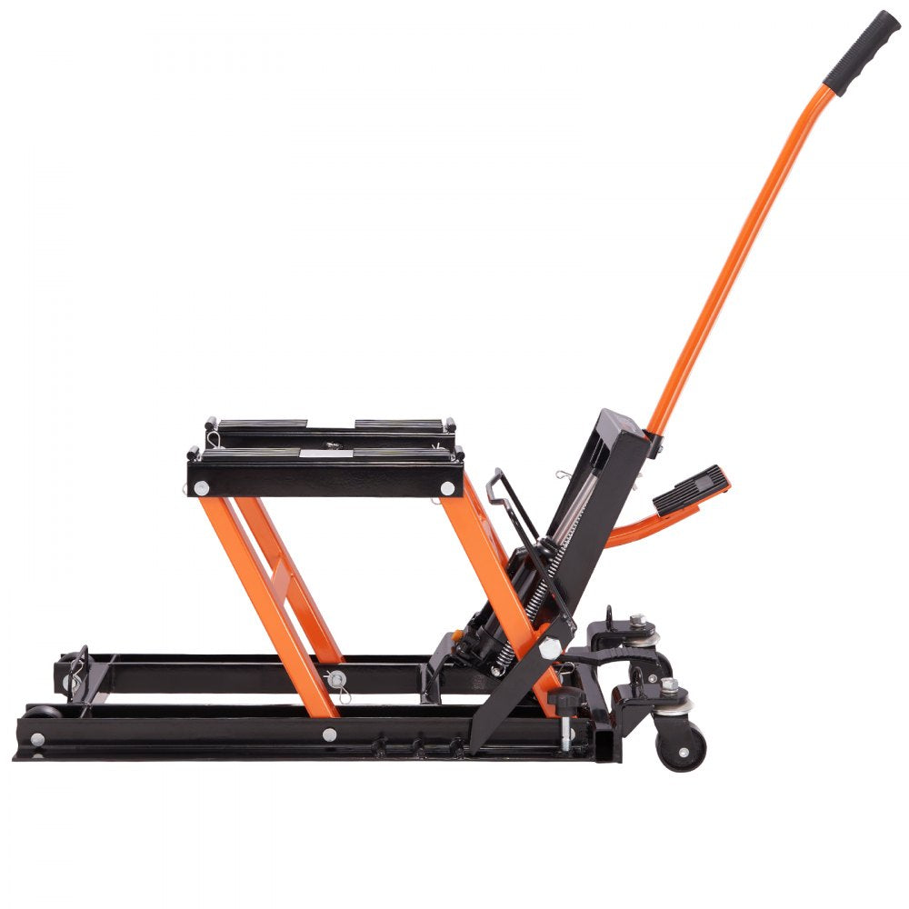 ZX0901-7B - 1500 lbs Hydraulic Motorcycle Lift Jack for Easy Maintenance