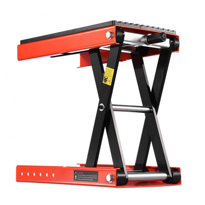 JL-M01101 - 1200lbs Adjustable Motorcycle Lift Jack with Security Pin Lock