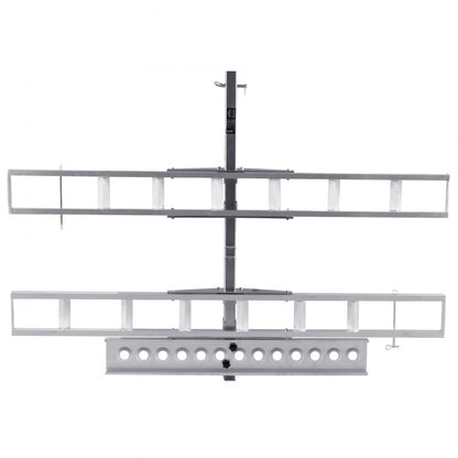 TD-1004-08 - Durable Aluminum Motorcycle Carrier, 600 lbs Capacity, Easy Assembly