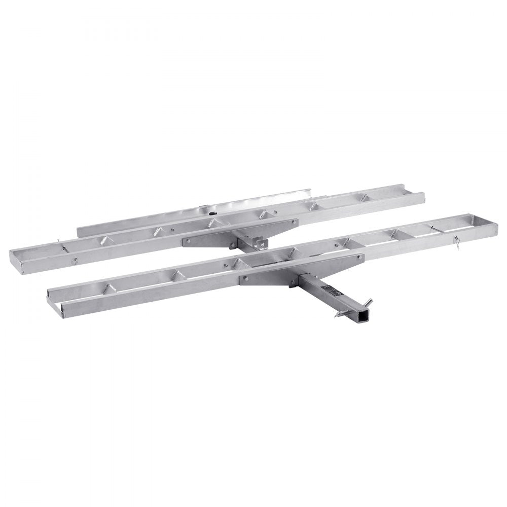 TD-1004-08 - Durable Aluminum Motorcycle Carrier, 600 lbs Capacity, Easy Assembly