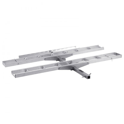 TD-1004-08 - Durable Aluminum Motorcycle Carrier, 600 lbs Capacity, Easy Assembly