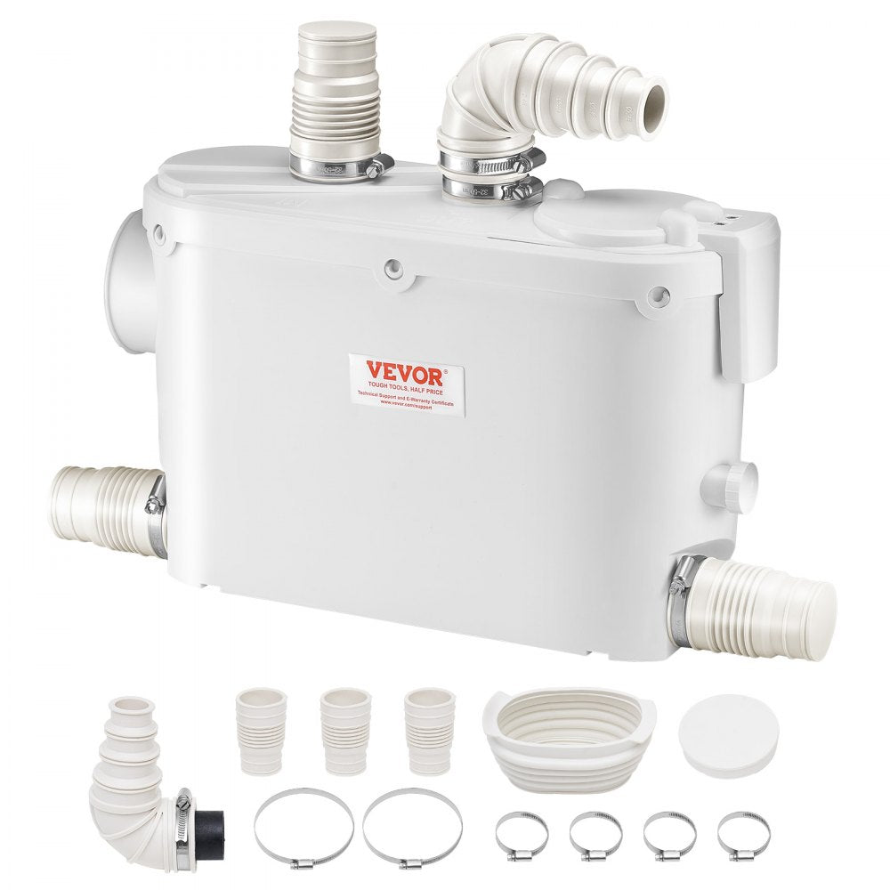 FLO500-CE Pro - Powerful 500W Macerator Pump, 29 GPM, 26 ft Lift