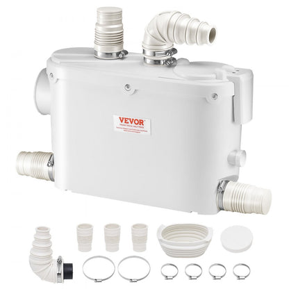 FLO500-CE Pro - Powerful 500W Macerator Pump, 29 GPM, 26 ft Lift