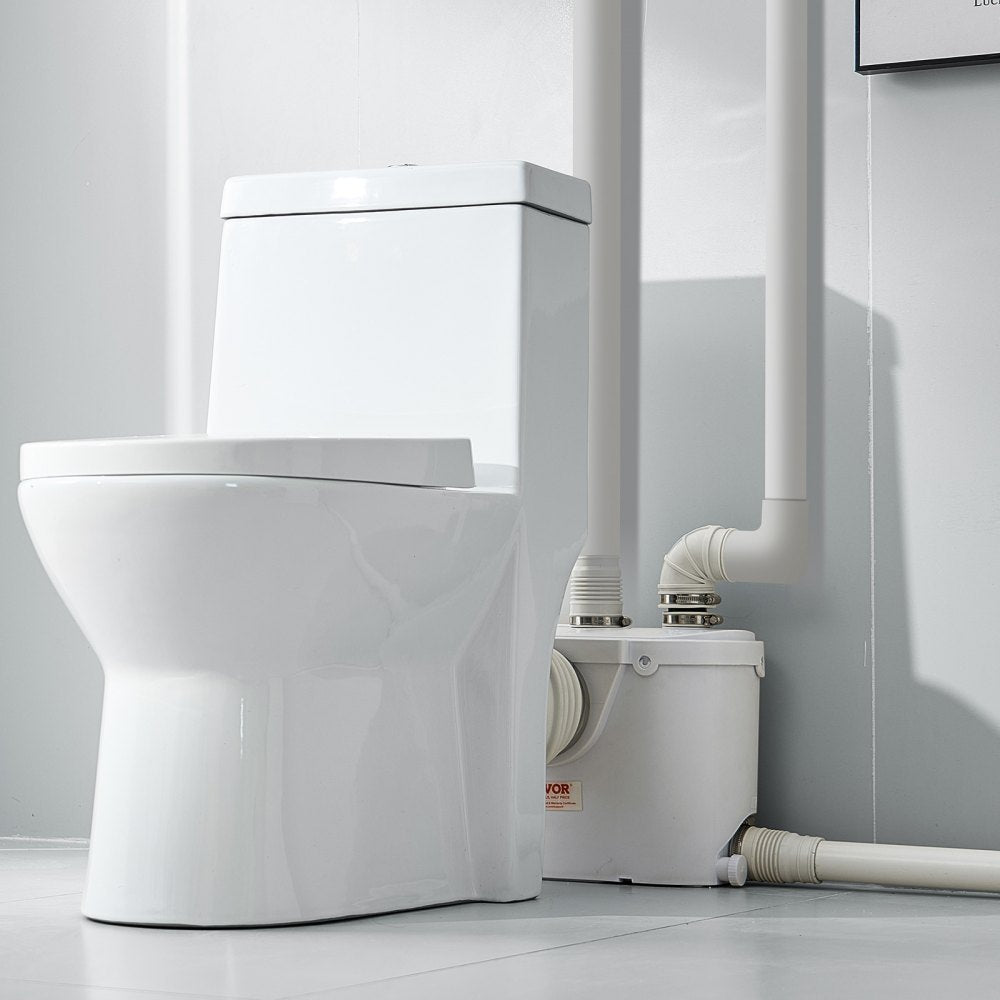 FLO500-BE - 500W Macerator Pump, 29 GPM, 26 ft Lift for Wastewater