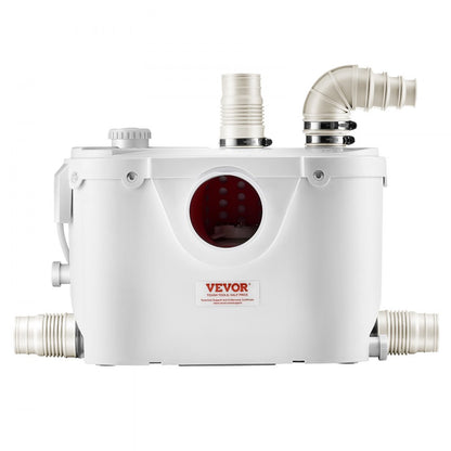 FLO500-BE - 500W Macerator Pump, 29 GPM, 26 ft Lift for Wastewater