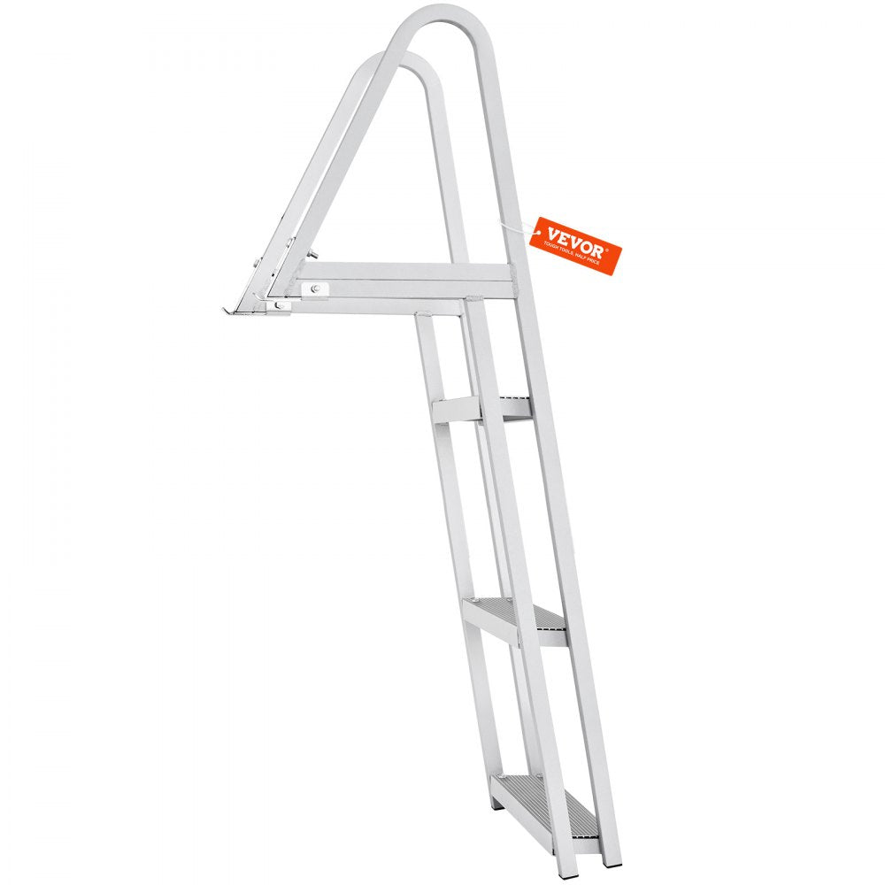 010292251737 - 3-Step Aluminum Dock Ladder for Safe & Easy Water Access