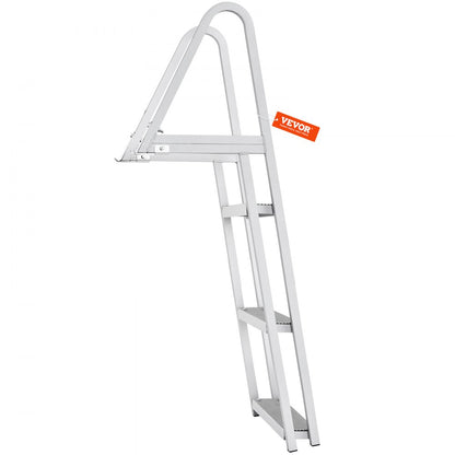 010292251737 - 3-Step Aluminum Dock Ladder for Safe & Easy Water Access