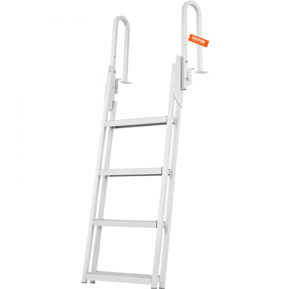 010359024576 - 350 lbs Capacity Aluminum Dock Ladder with Non-Slip Steps