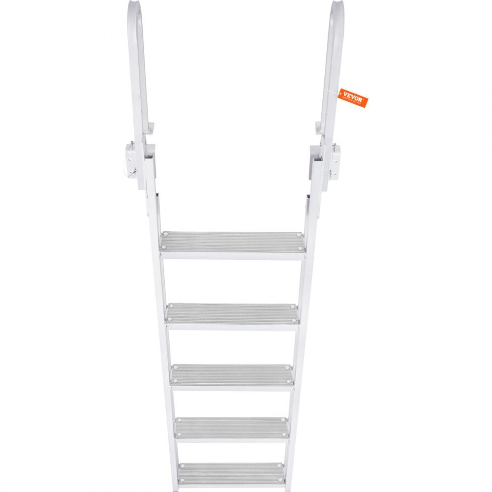 010763280022 - Aluminum 5-Step Dock Ladder, 350 lbs Load Capacity