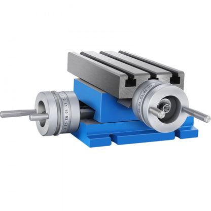 010911031721 - VEVOR 7.3 x 4 Inch Milling Machine Worktable with Crank System
