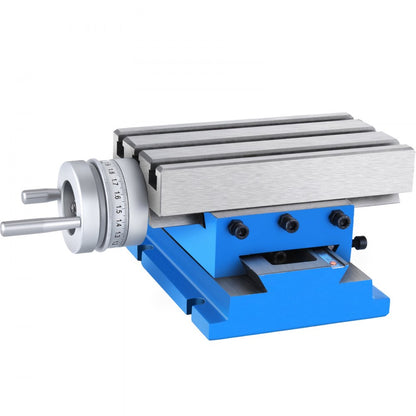 010911031721 - VEVOR 7.3 x 4 Inch Milling Machine Worktable with Crank System