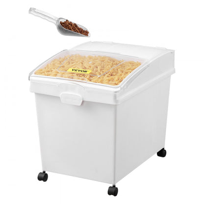 F-8891 - 10.5 Gallon Food-Grade Ingredient Bin with Sliding Lid