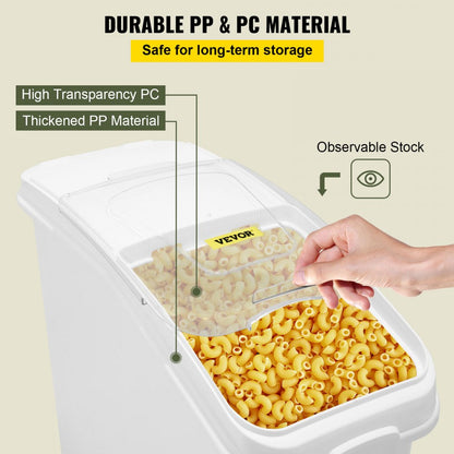 010562367236 - Compact 21-Gallon Ingredient Bin for Efficient Storage