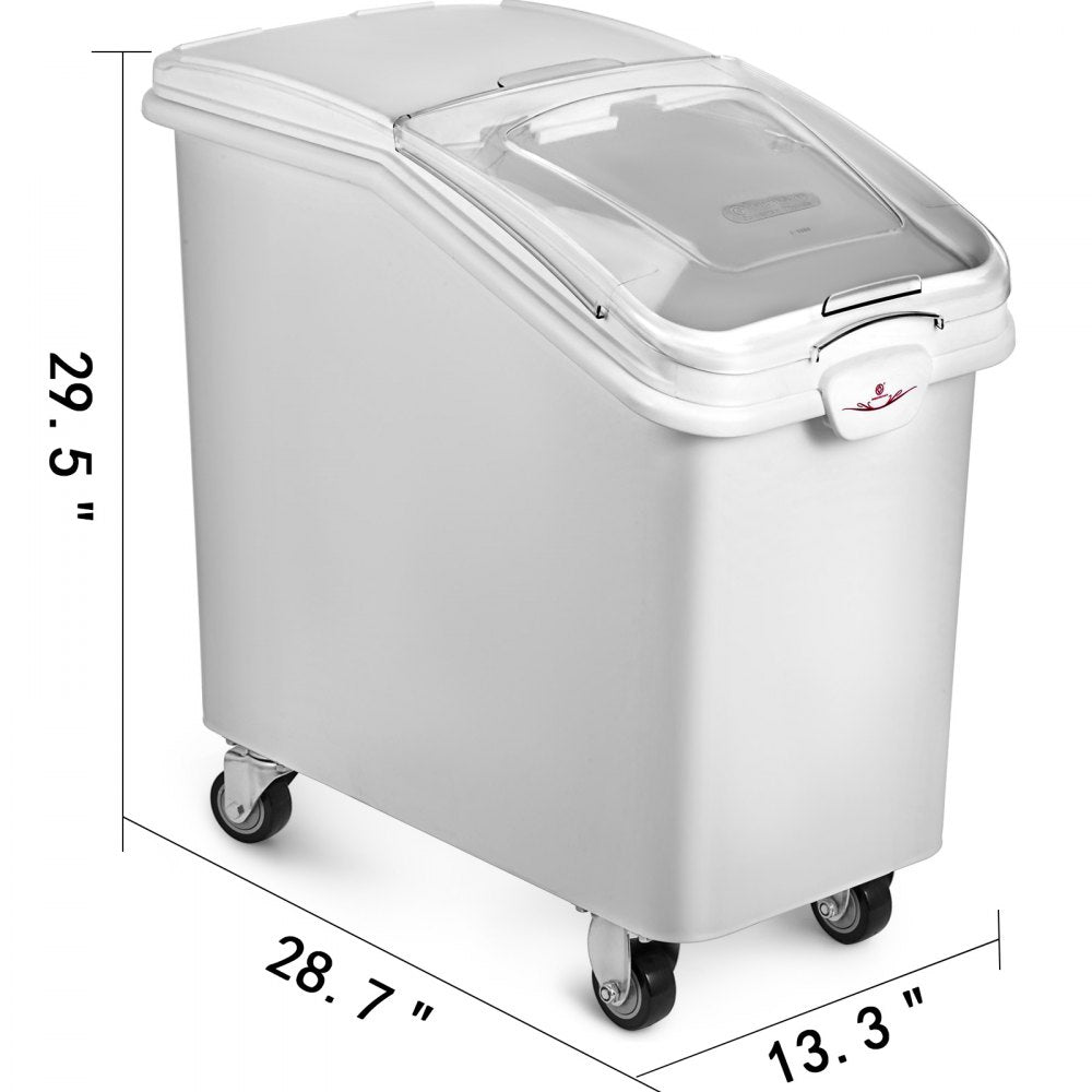 010204092458 - 21-Gallon Food-Grade Ingredient Bin on Wheels