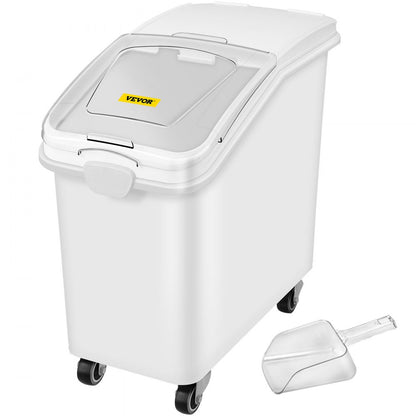 010913009103 - VEVOR 27-Gallon Bulk Storage Bin with Sliding Lid