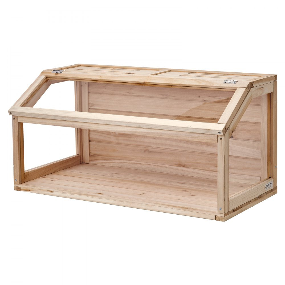 SDHC020S - 32in Wooden Hamster Cage with 3 Transparent Sides