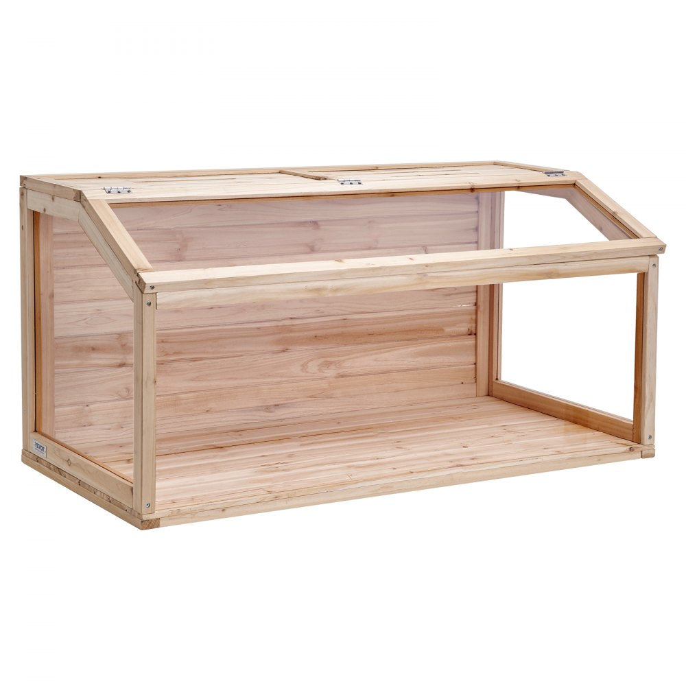 SDHC020M - 40in Wooden Hamster Cage with Transparent Sides & 270° Roof