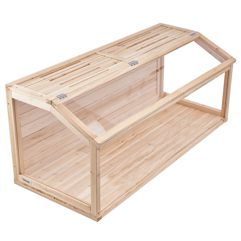 SDHC020L - 48in Wooden Hamster Cage with Adjustable Top & Ventilation