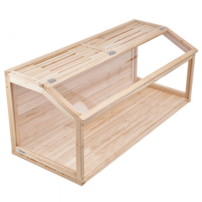 SDHC020L - 48in Wooden Hamster Cage with Adjustable Top & Ventilation