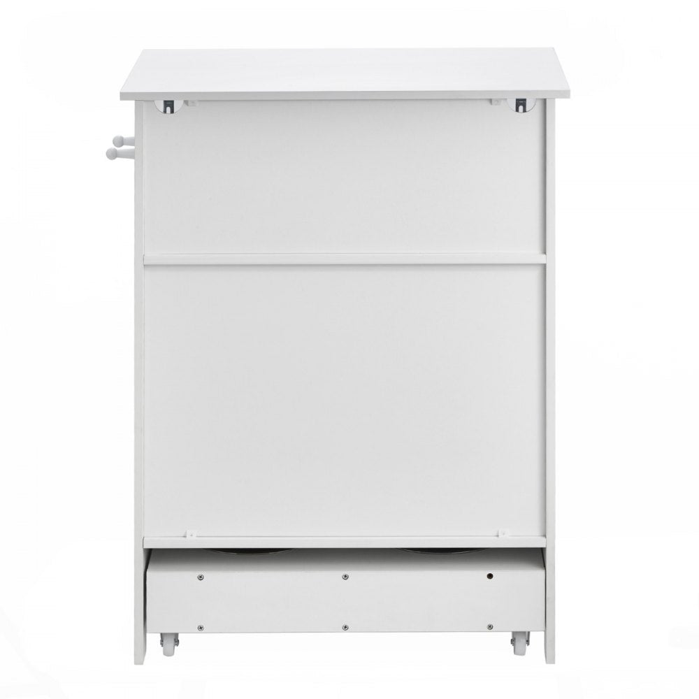 HYP2FS-01 - Elevated Pet Feeding Station with Storage & Anti-Tipping Design