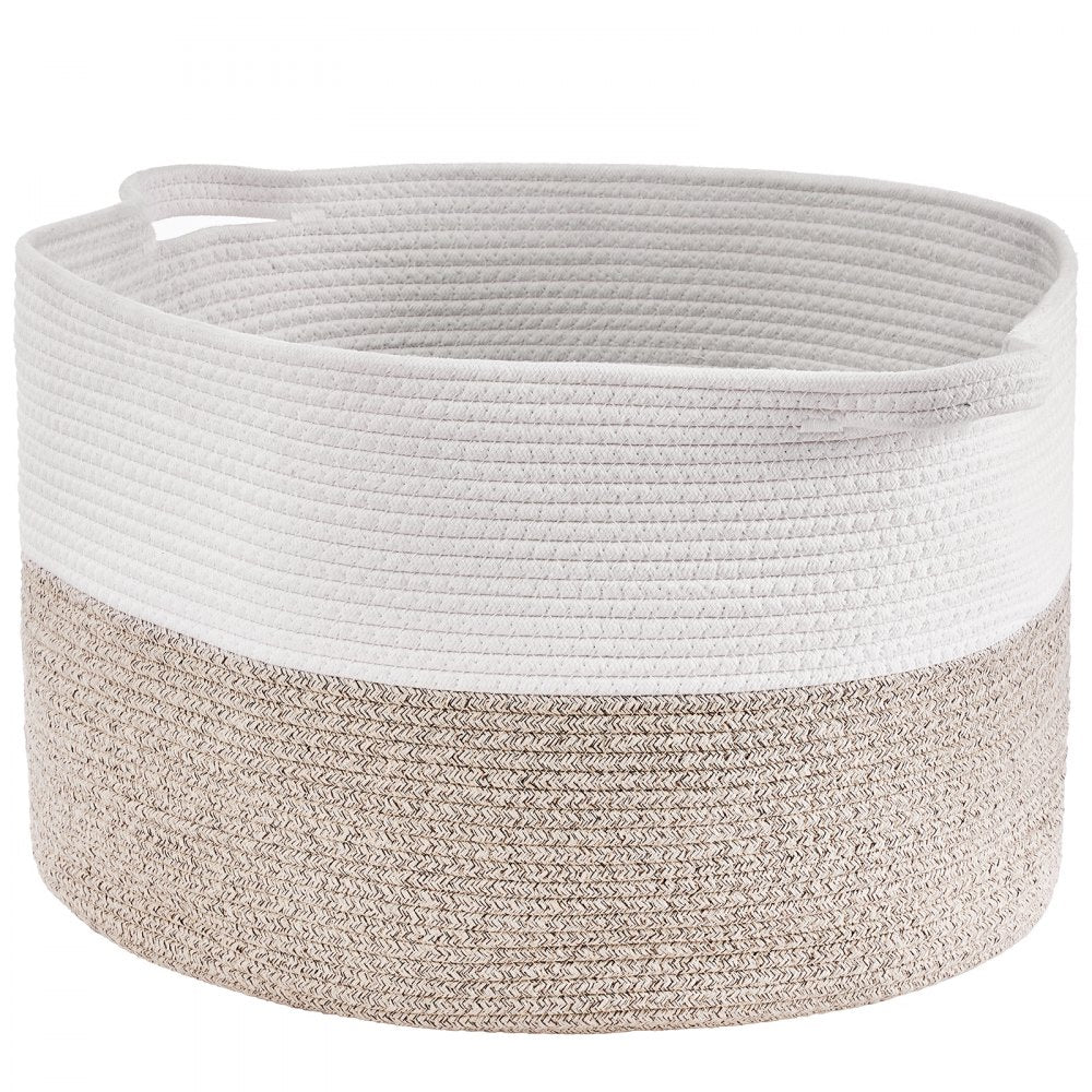 AB-019 - 22x22 Cotton Rope Basket for Easy Organization and Carrying