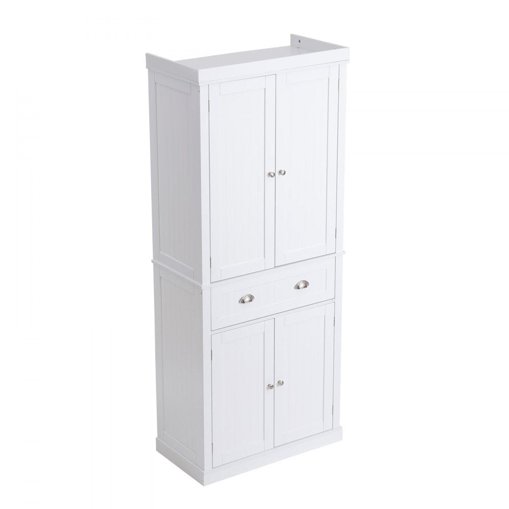 A02D.2058 - 72" Versatile Freestanding Pantry Cabinet with Adjustable Shelves
