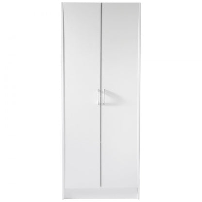 A02D.2056 - 60" Modern White Pantry Cabinet with Adjustable Shelves