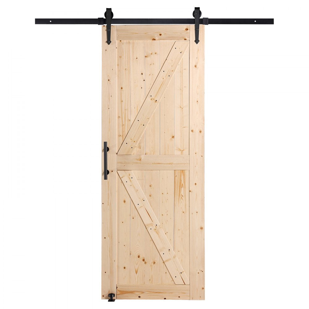30AK - 30" Spruce Barn Door Hardware Kit for Easy Installation