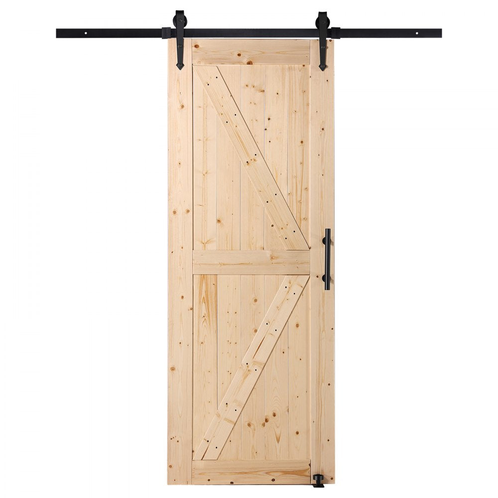 30AK - 30" Spruce Barn Door Hardware Kit for Easy Installation