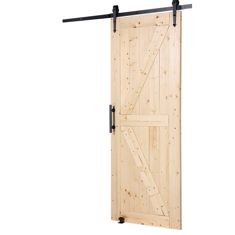 30AK - 30" Spruce Barn Door Hardware Kit for Easy Installation