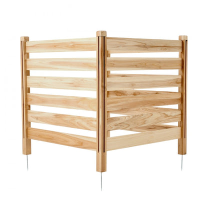 DUSGD2420 - Customizable Solid Wood Privacy Fence for Air Conditioners, 36" x 36"