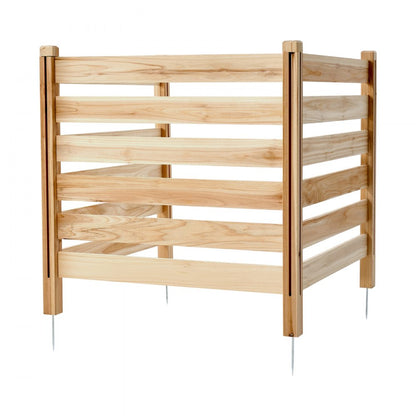 DUSGD2420 - Customizable Solid Wood Privacy Fence for Air Conditioners, 36" x 36"