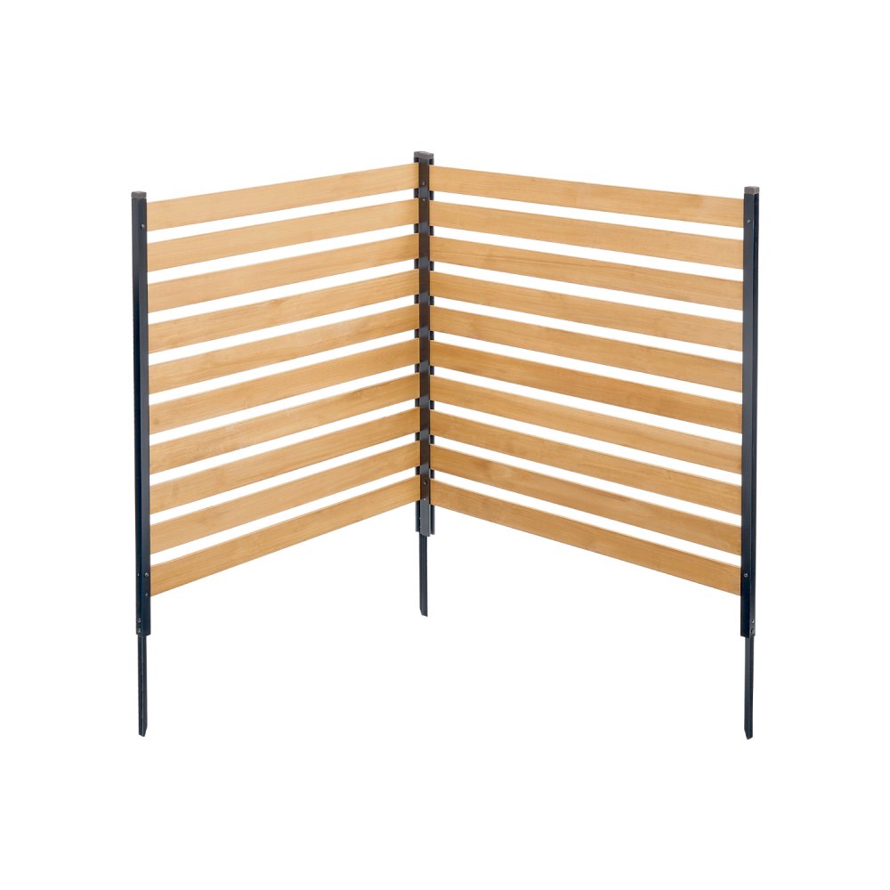 DUSGD2417 - Customizable Solid Wood Air Conditioner Fence Panels