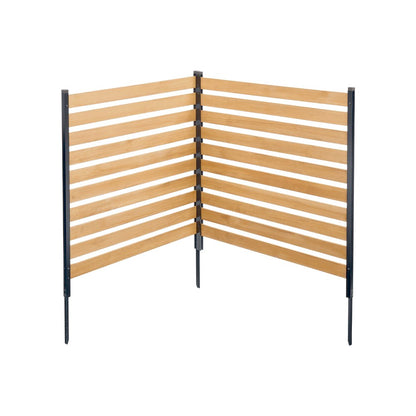 DUSGD2417 - Customizable Solid Wood Air Conditioner Fence Panels