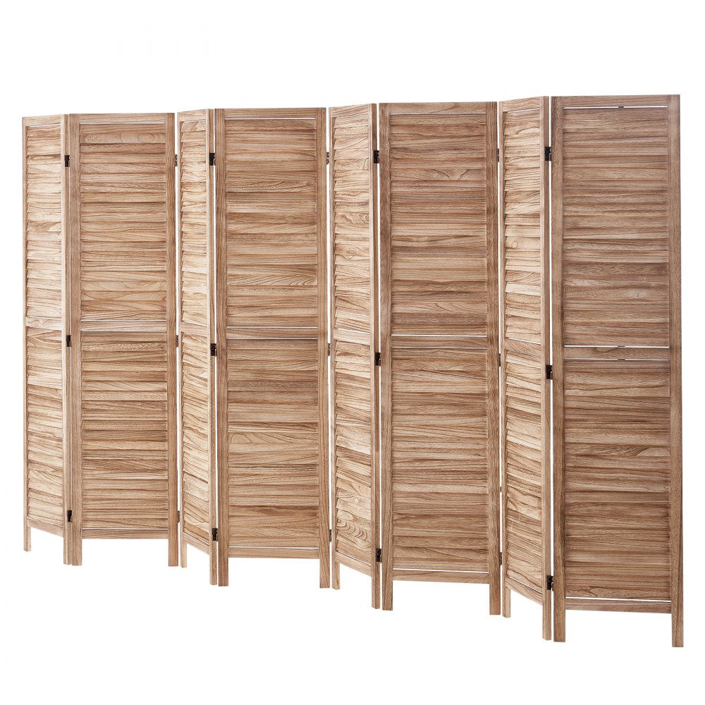 SS-004-8P-NA - 128-Inch European Wood Divider with 8 Panels